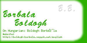 borbala boldogh business card